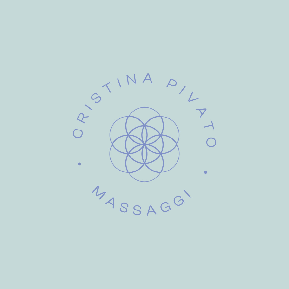 Studio del logo per Cristina Pivato: rebranding e materiali coordinati per studio olistico e naturopatico