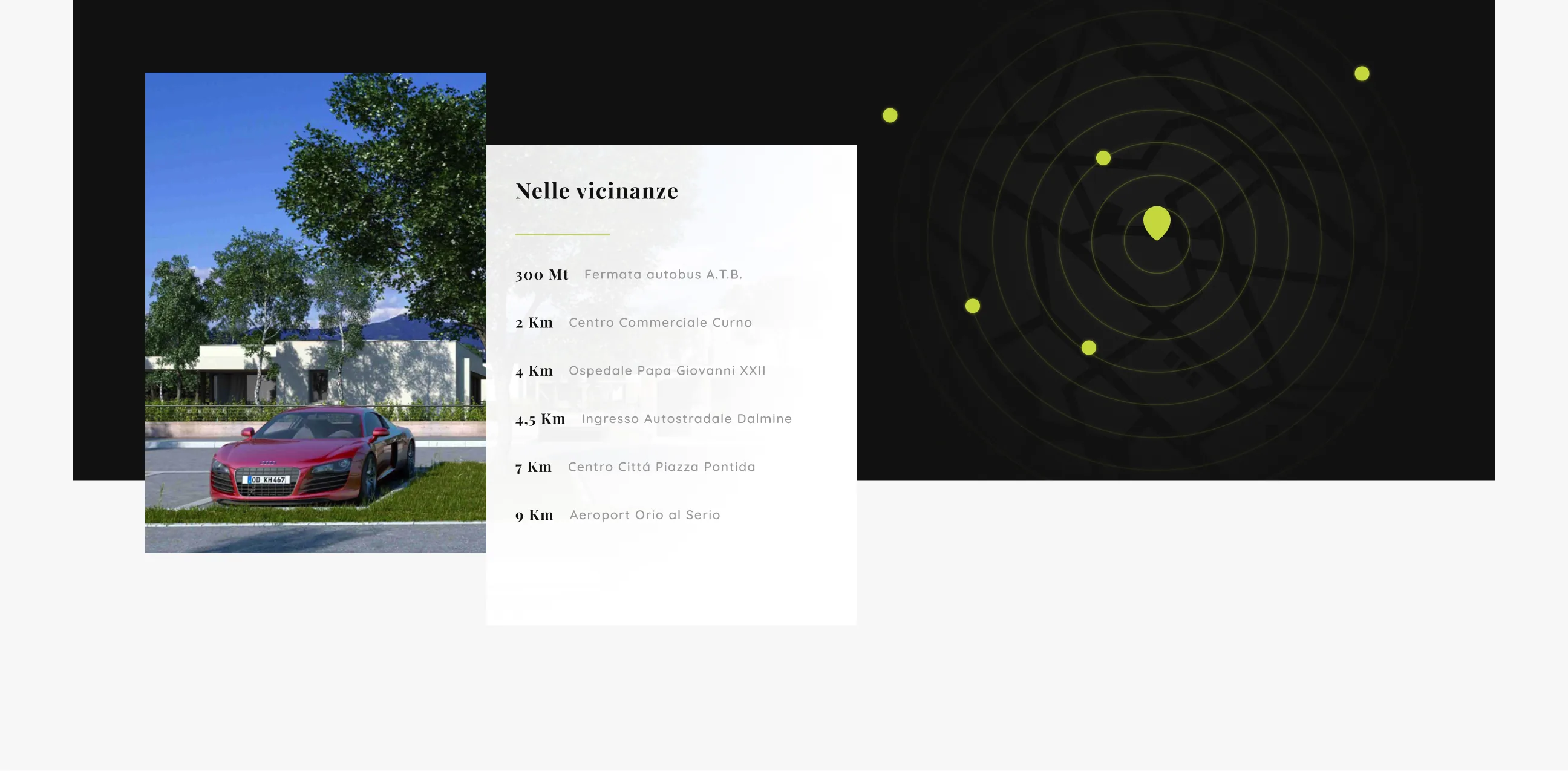 Layout mobile per Home Italy: sito elegante per real estate di pregio