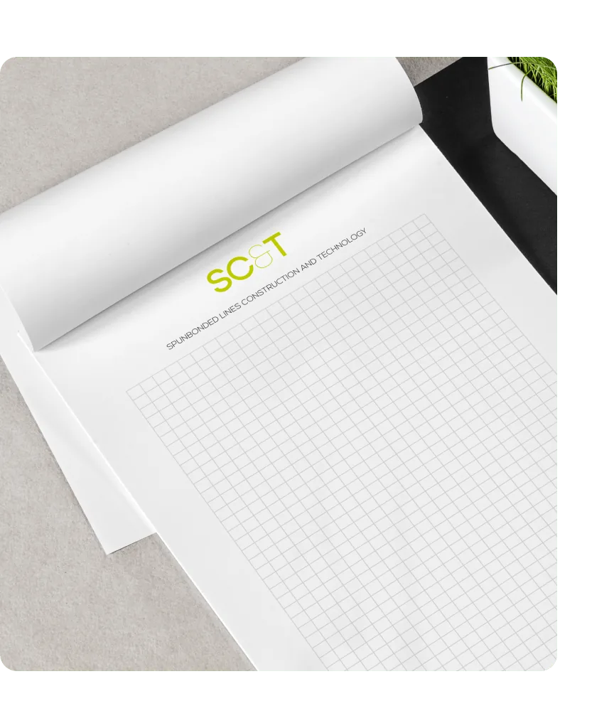 Declinazione del brand per SC&T: identità coordinata e materiali espositivi per automazione industriale Nonwoven